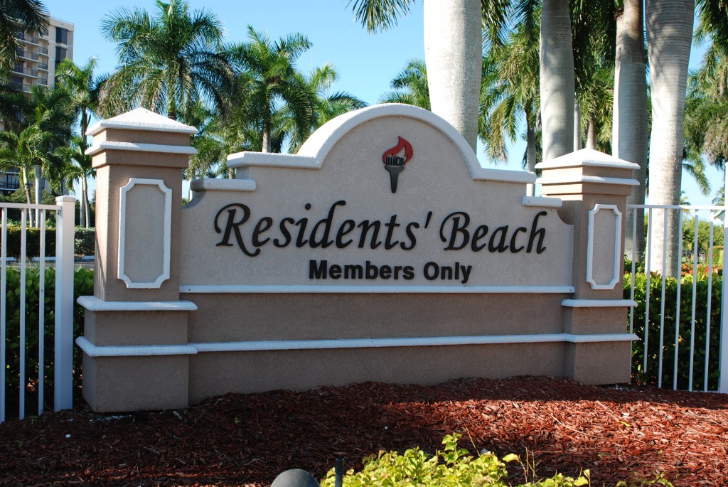 Residents Beach Members Only, Marco Island